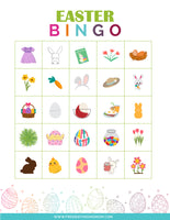 Easter Bingo (50 Cards)