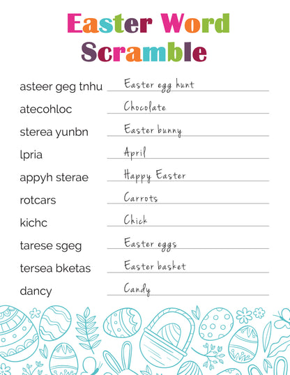 Ultimate Easter Bundle (78 Pages)