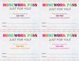 Homework Pass