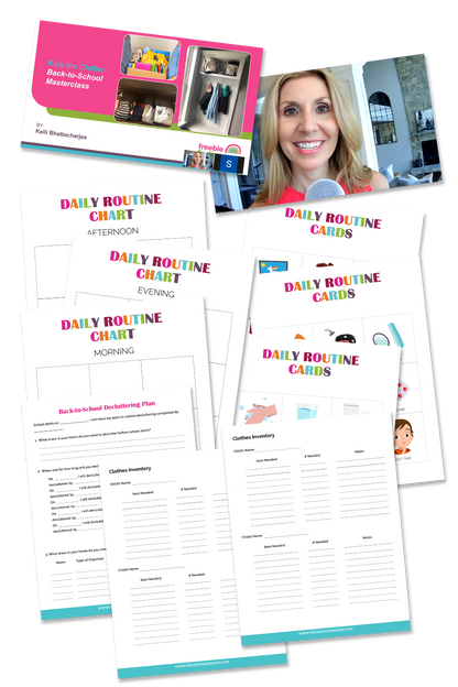 Kick The Clutter: Back-to-School Masterclass Replay + Bonuses