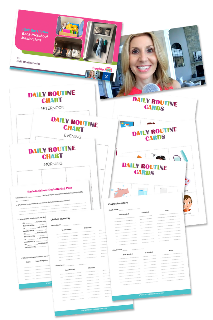 Kick The Clutter: Back-to-School Masterclass Replay + Bonuses