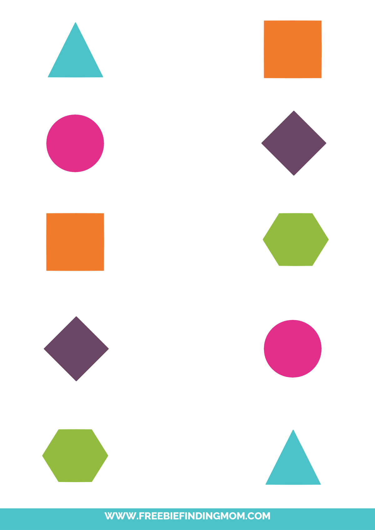 Shapes Worksheets (132 Pages)