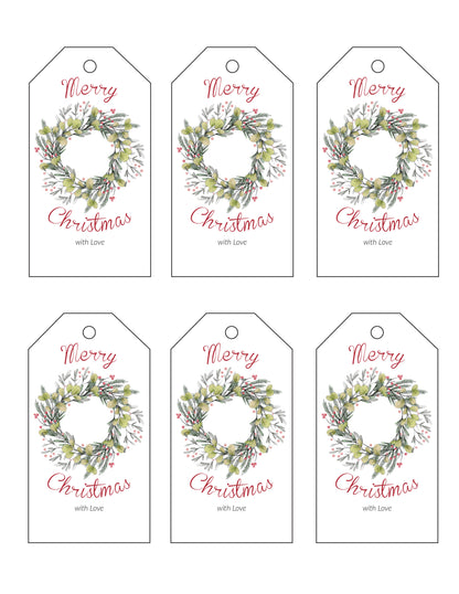 Christmas Tags Bundle (6 Styles Included)