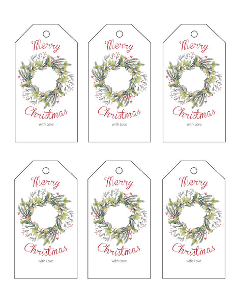 Christmas Tags Bundle (6 Styles Included) – Freebie Finding Mom