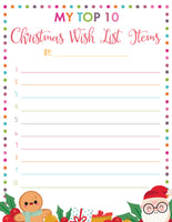 5 Christmas Lists Bundle