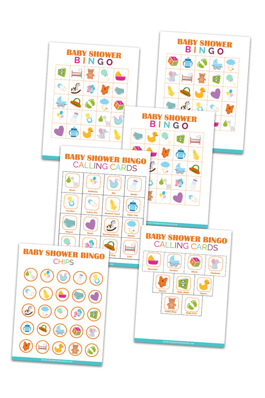 Baby Shower Bingo Game
