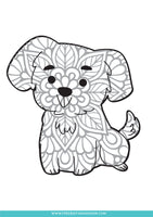 Animal Coloring Pages for Adults and Kids (3 Pages)