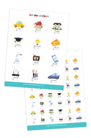 Bill Due Planner Stickers (2 Pages)