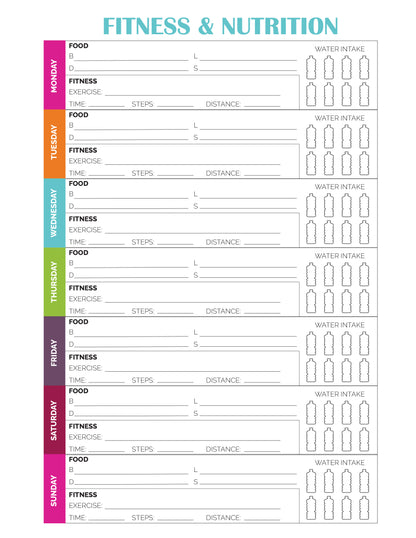Fitness Journal (23 Pages)