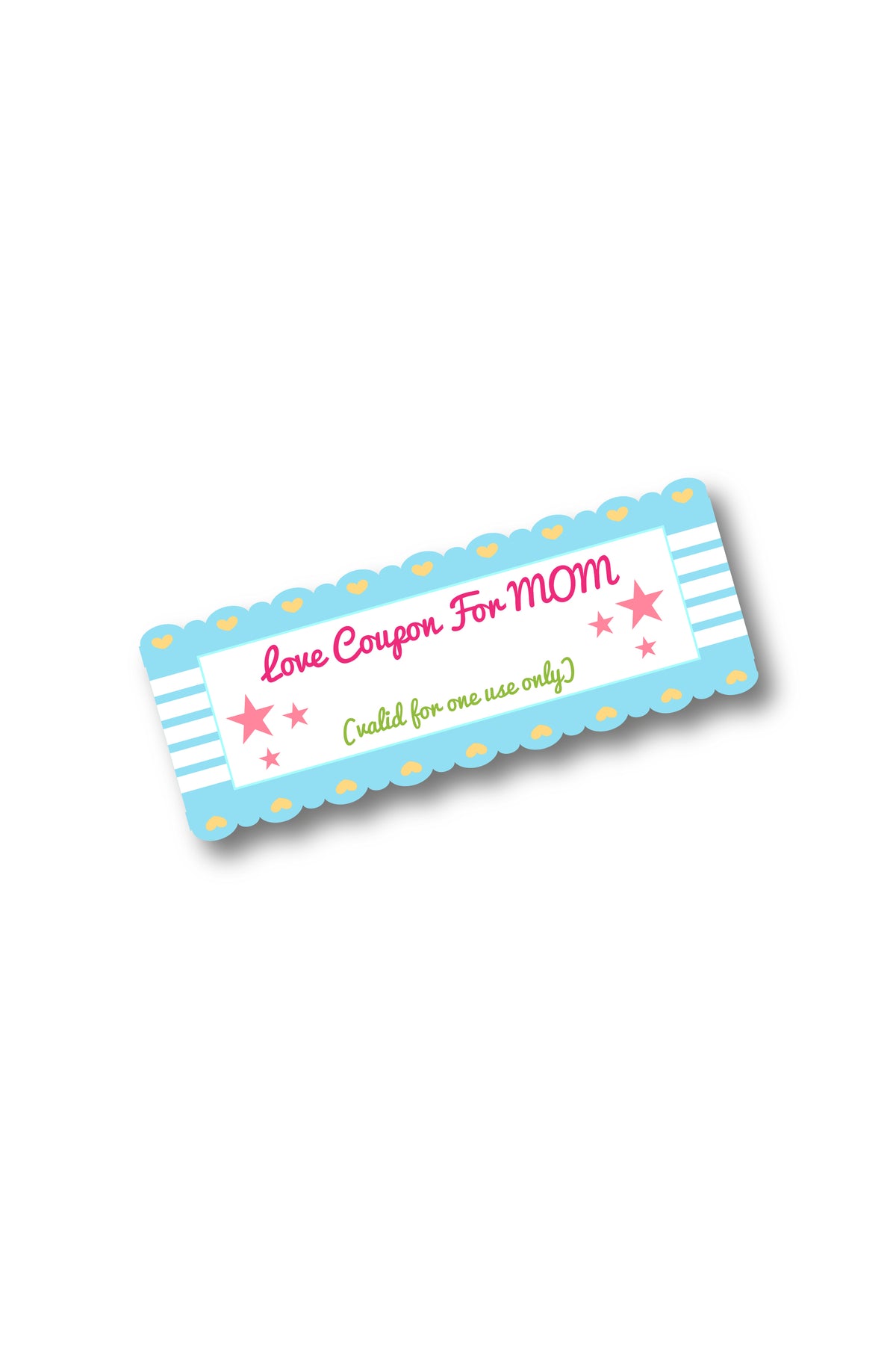 Homemade Coupon Book for Mom Template