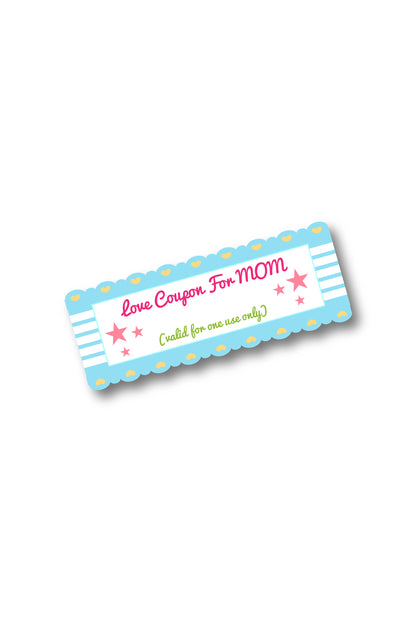 Homemade Coupon Book for Mom Template