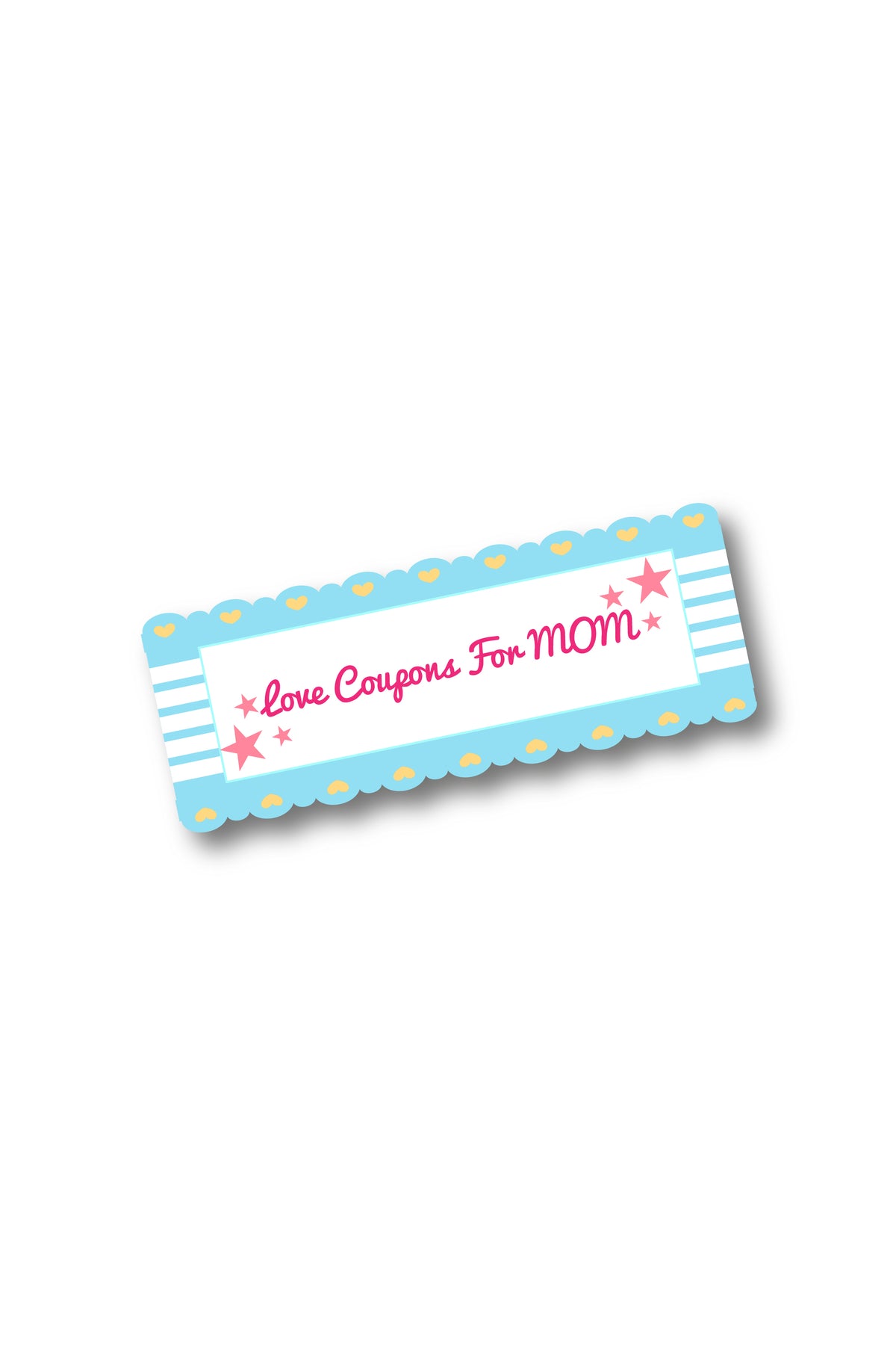Homemade Coupon Book for Mom Template