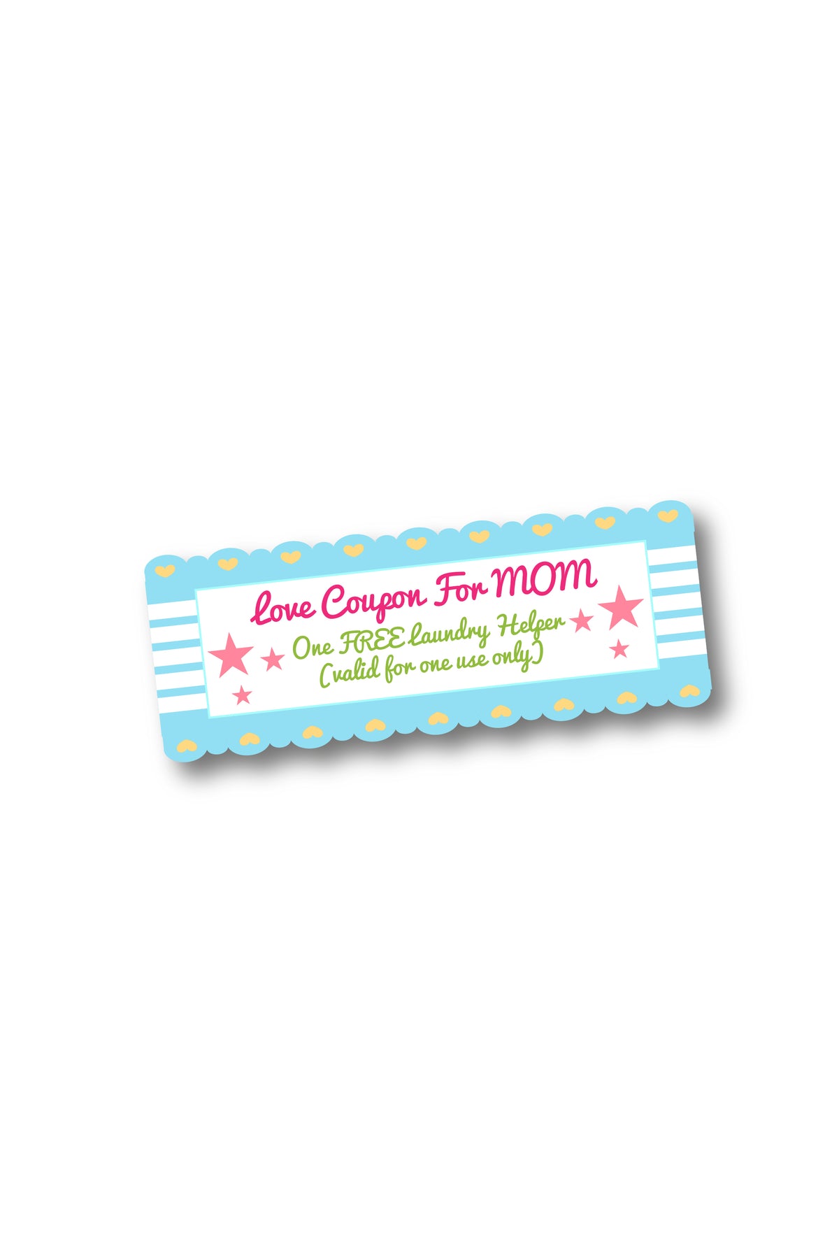 Homemade Coupon Book for Mom Template