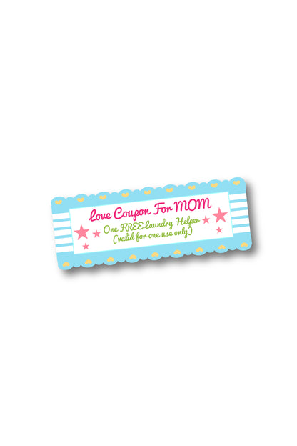 Homemade Coupon Book for Mom Template