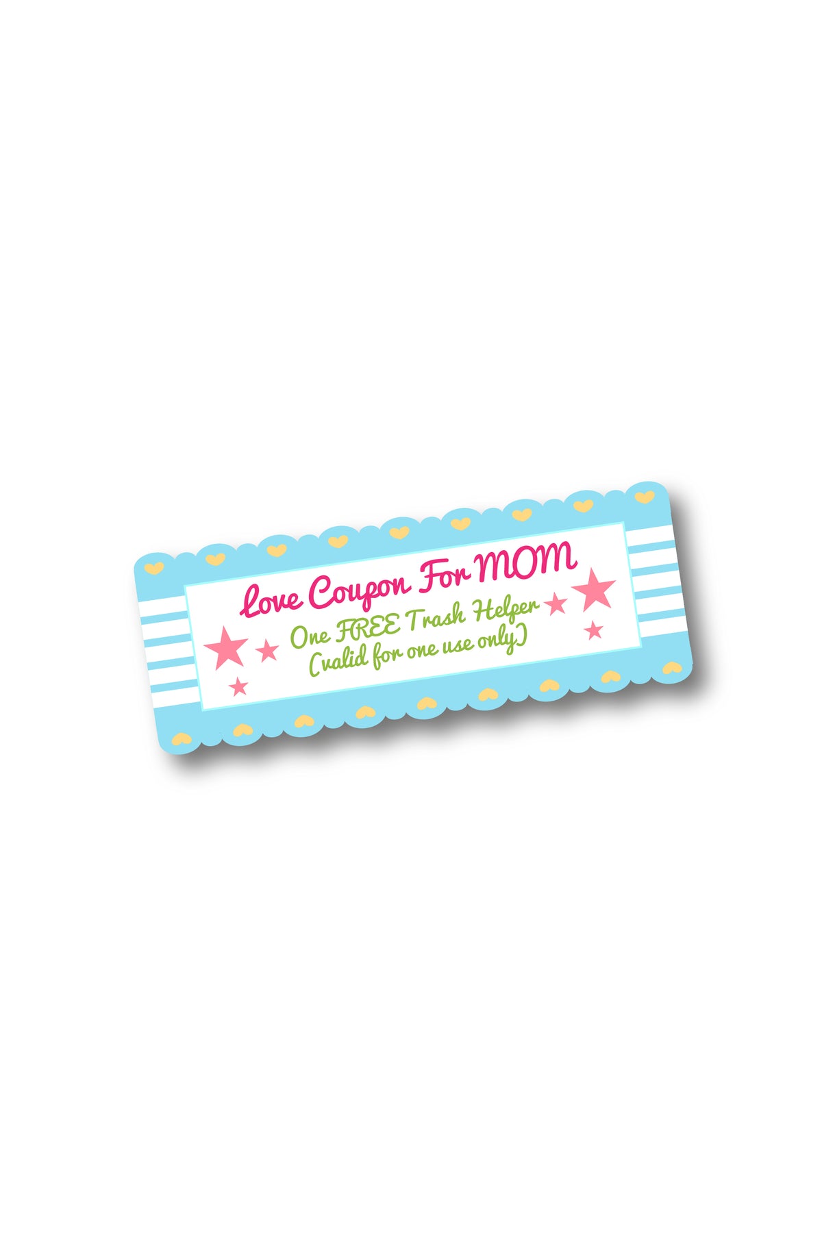 Homemade Coupon Book for Mom Template