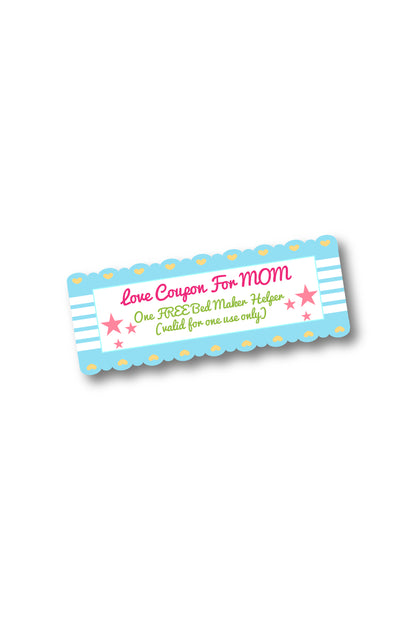 Homemade Coupon Book for Mom Template