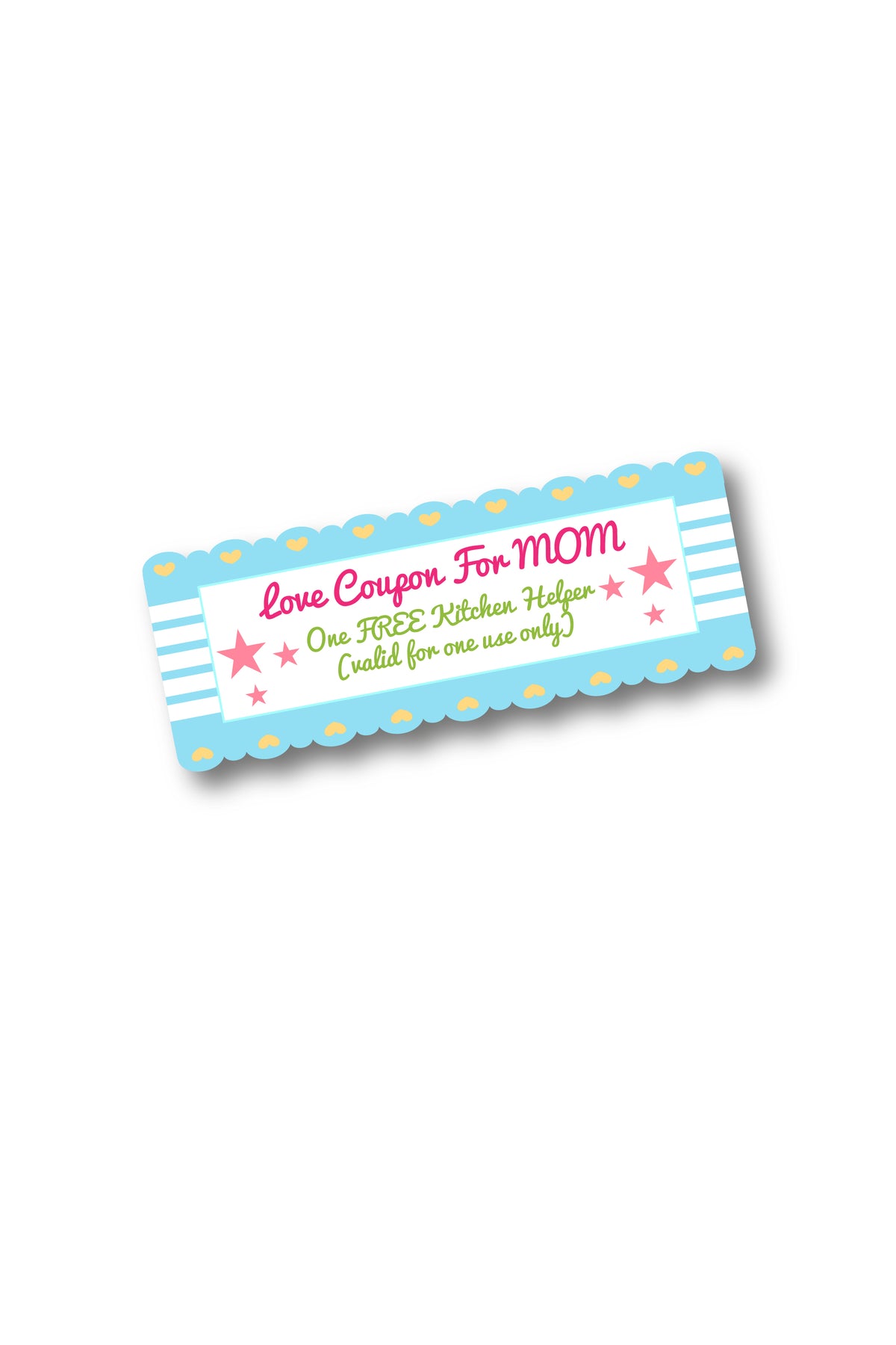 Homemade Coupon Book for Mom Template