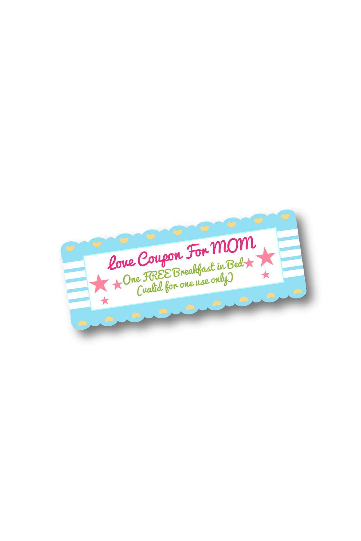 Homemade Coupon Book for Mom Template