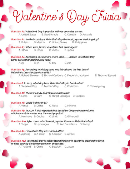 Ultimate Valentine's Day Bundle (71 Pages)