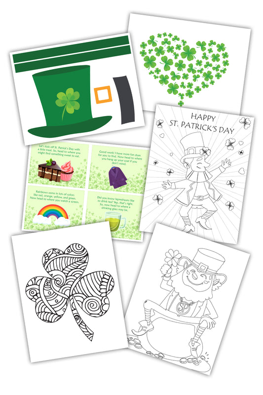 Ultimate St. Patrick's Day Bundle (58 Pages)