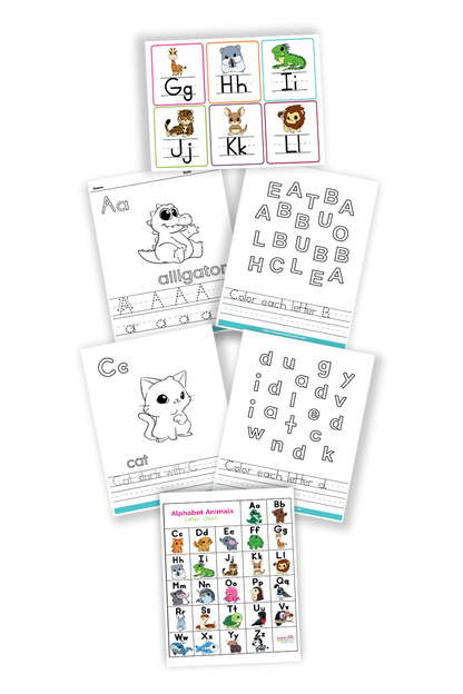 Letter Worksheets (116 Pages)