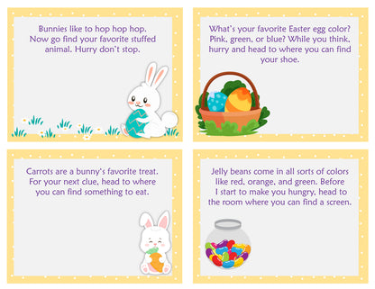 Easter Scavenger Hunt (12 Clues)