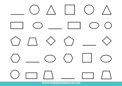 Shapes Worksheets (132 Pages)