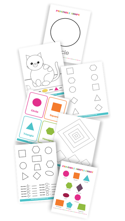 Shapes Worksheets (132 Pages)