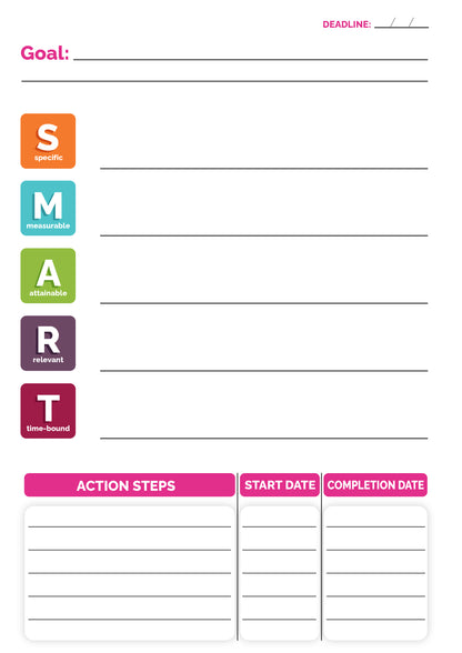 SMART Goals Template