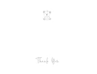 3 Baby Shower Thank You Cards