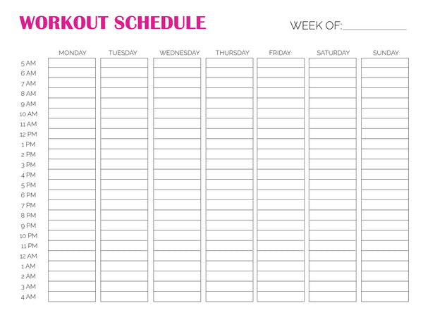 Fitness Journal (23 Pages) – Freebie Finding Mom