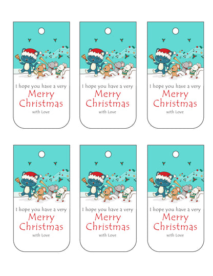 Christmas Tags Bundle (6 Styles Included)