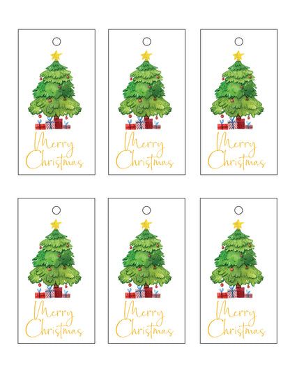Christmas Tags Bundle (6 Styles Included)