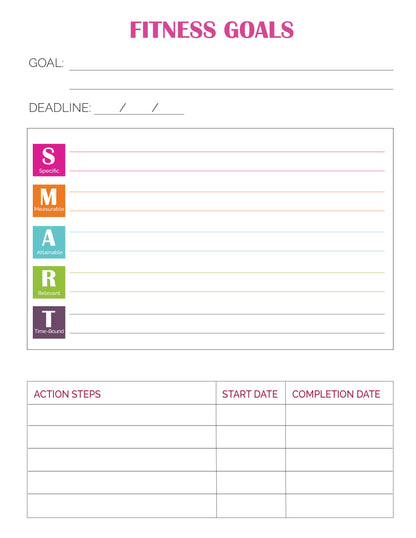 Fitness Journal (23 Pages)