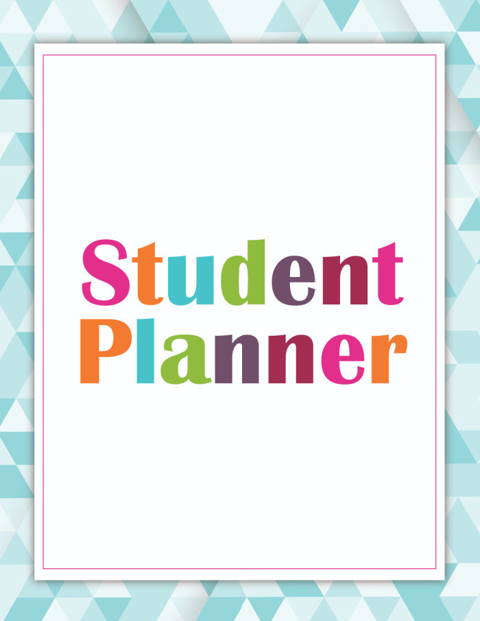 Student Planner (13 Pages)
