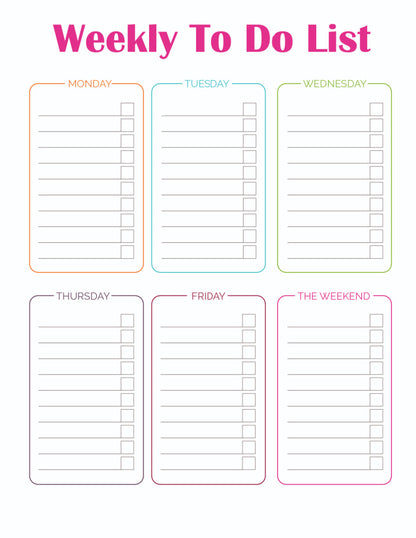 Student Planner (13 Pages)