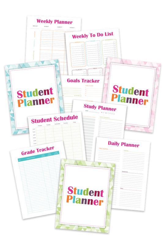 Student Planner (13 Pages)