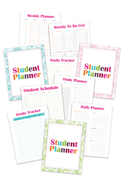 Student Planner (13 Pages)
