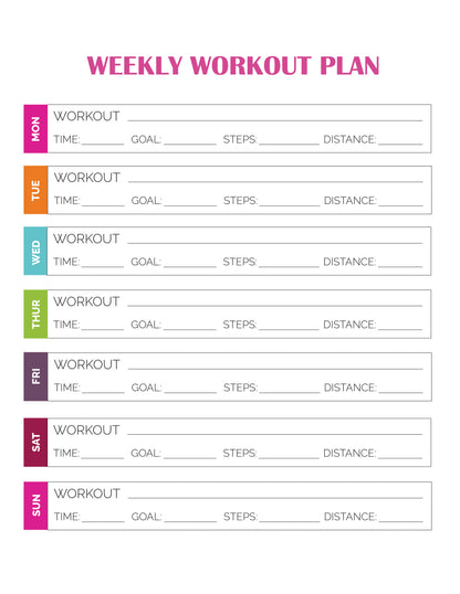 Fitness Journal (23 Pages)