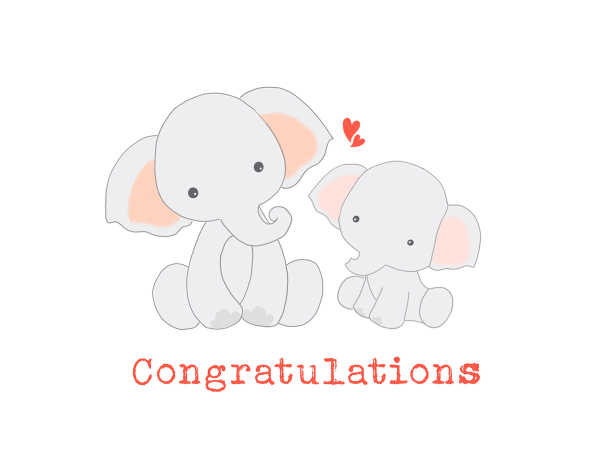 Baby Shower Cards (3 Cards)