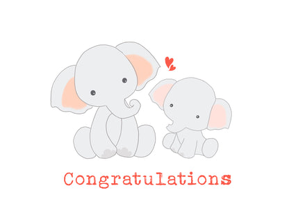 Baby Shower Cards (3 Cards)