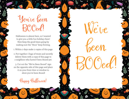 You've Been Booed (3 Designs)